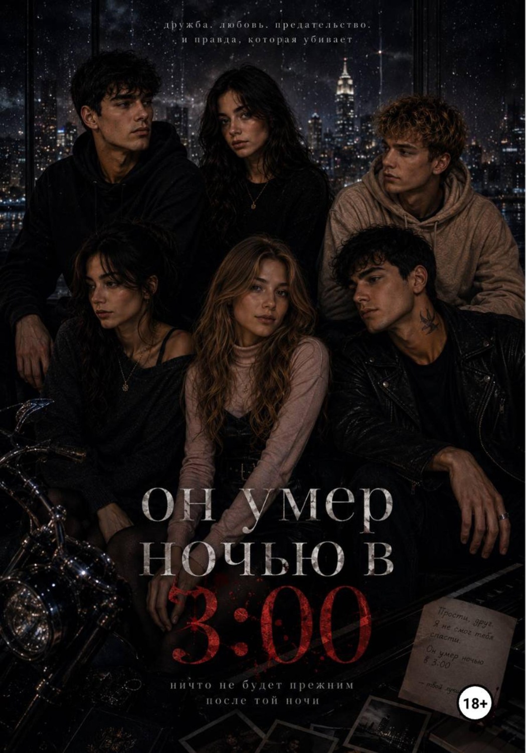 Обложка книги «Он умер ночью в 3:00»
