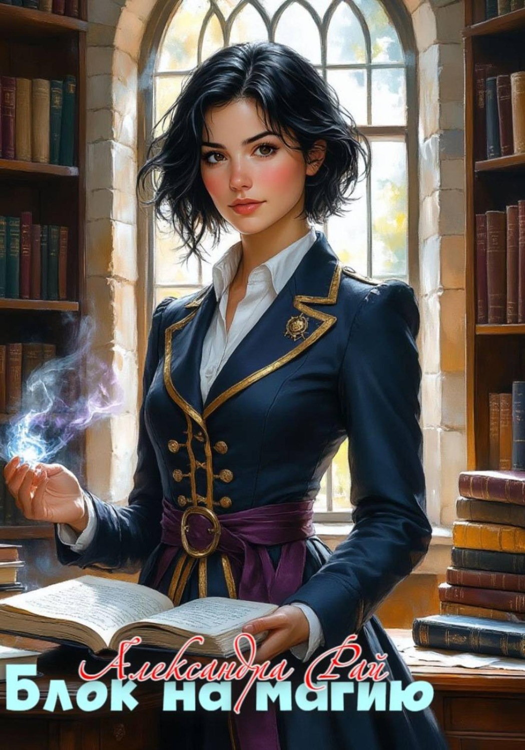 Обложка книги «Блок на магию»
