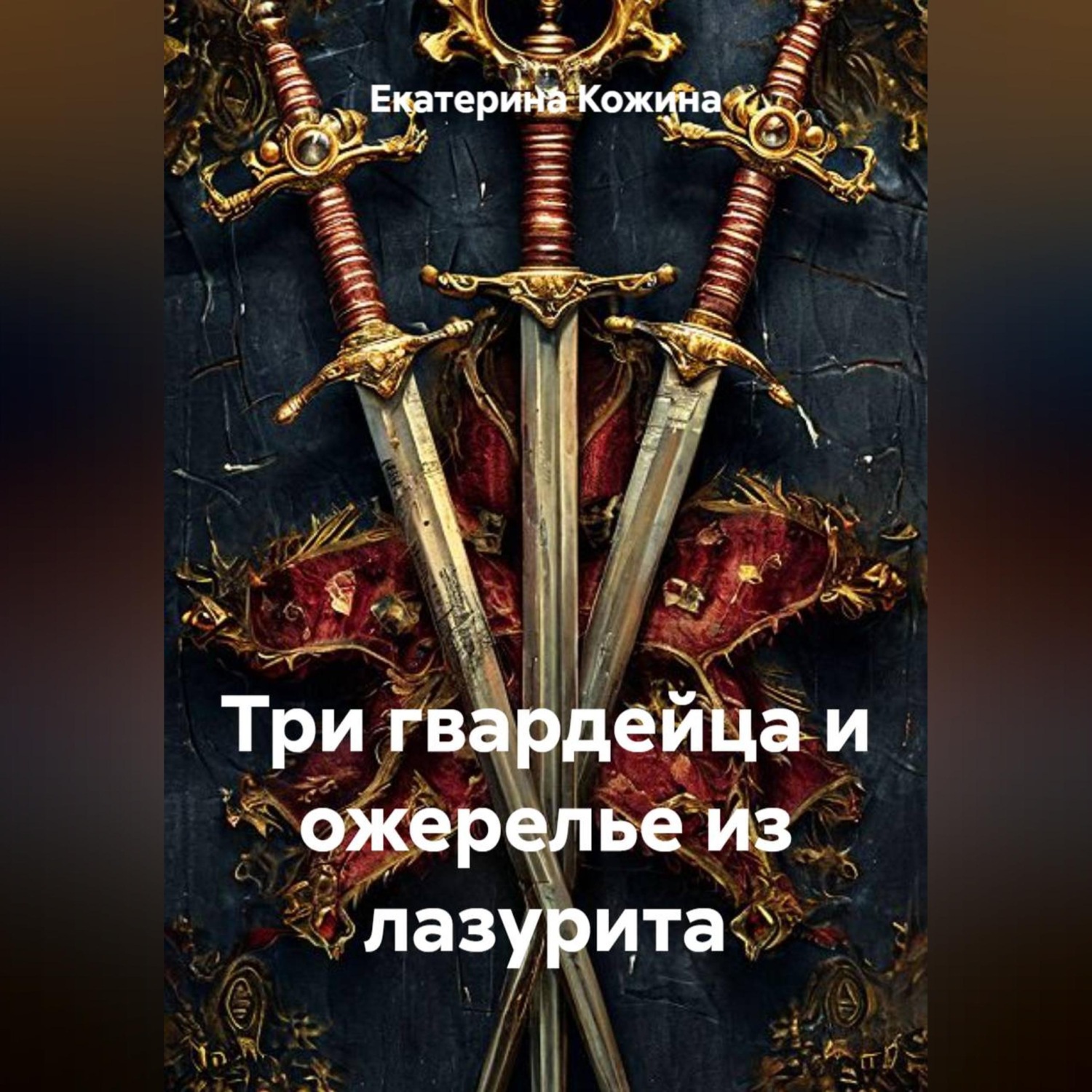 Обложка книги «Три гвардейца и ожерелье из лазурита»