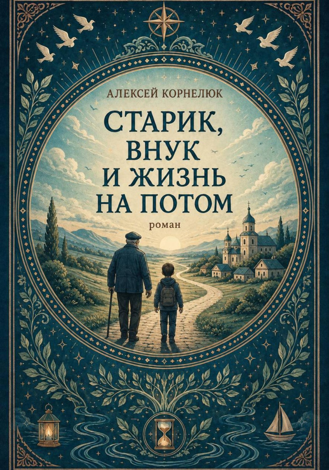 Обложка книги «Старик, внук и жизнь на потом»