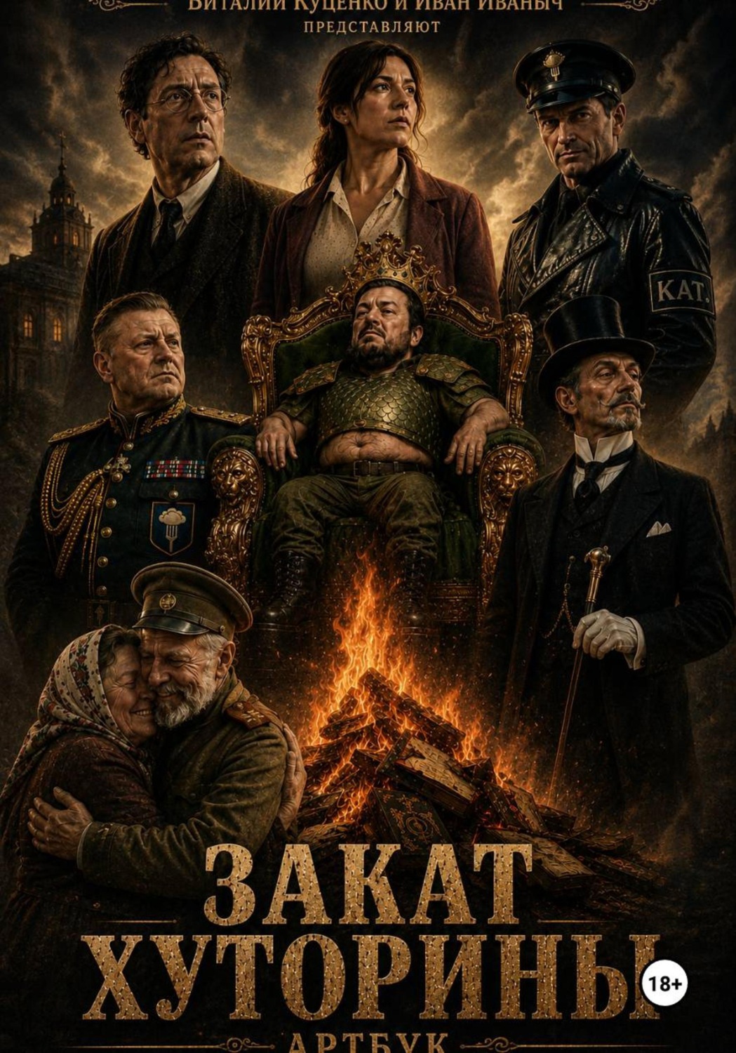 Обложка книги «Артбук "Закат Хуторины"»