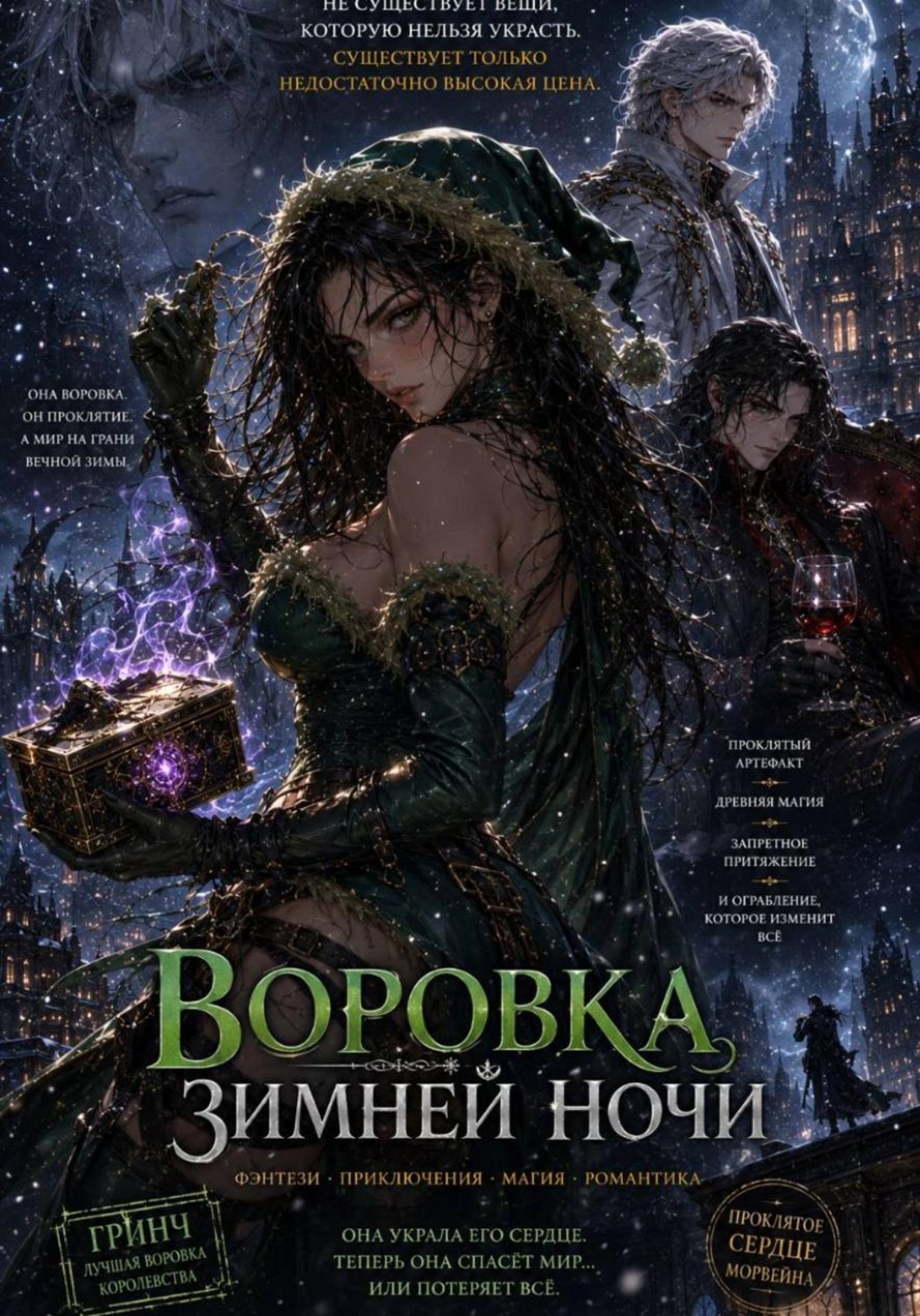 Обложка книги «Воровка зимней ночи»