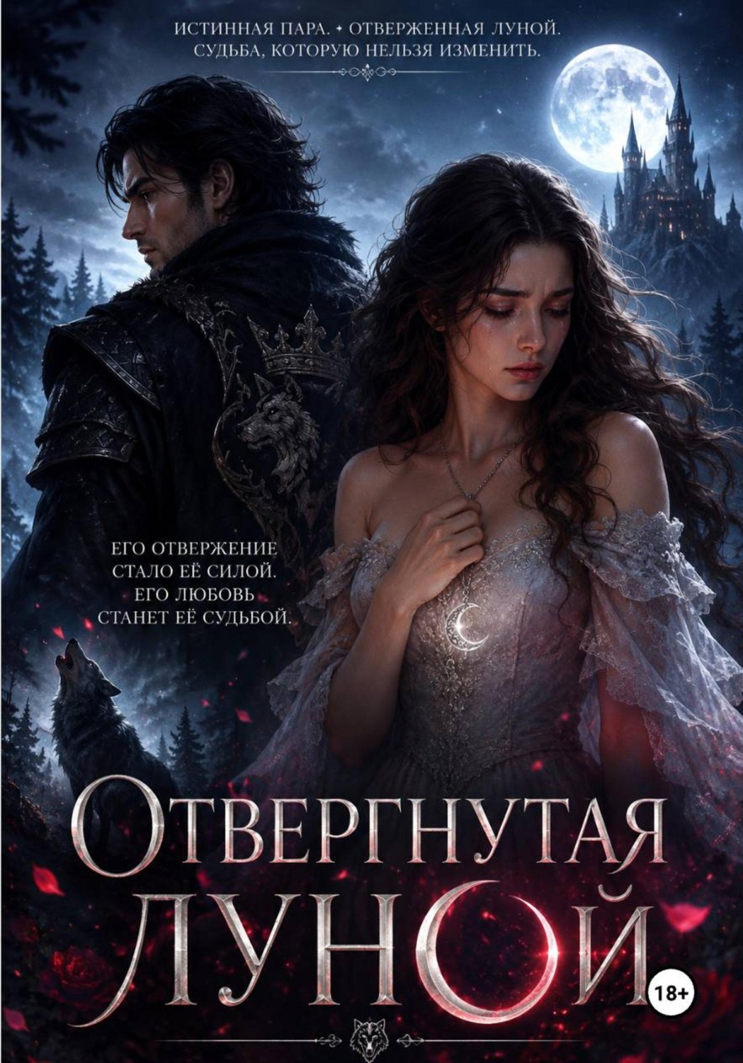 Обложка книги «Отвергнутая Луной»