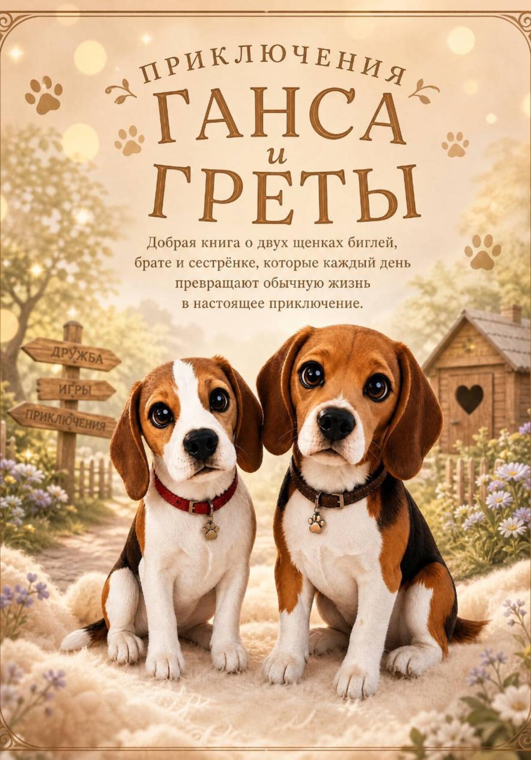 Обложка книги «Приключения Ганса и Греты»