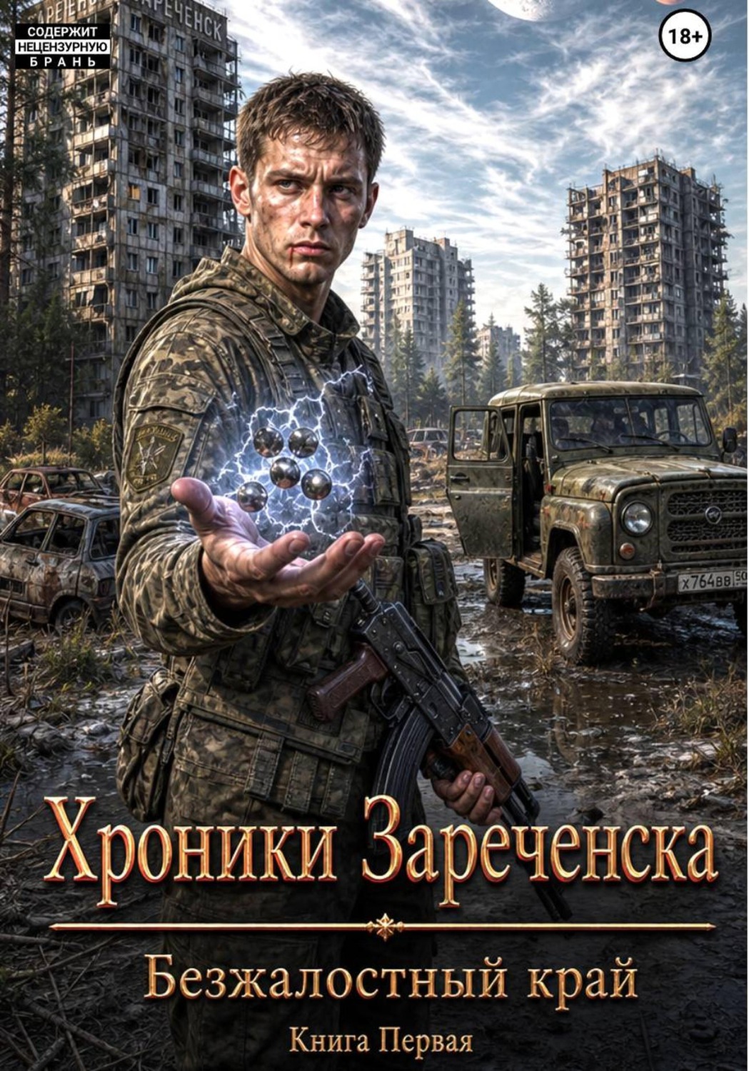 Обложка книги «Хроники Зареченска: Безжалостный край. Книга первая»
