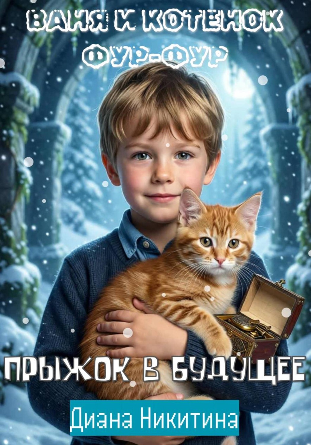 Обложка книги «Ваня и котенок Фур-Фур. Прыжок в будущее»