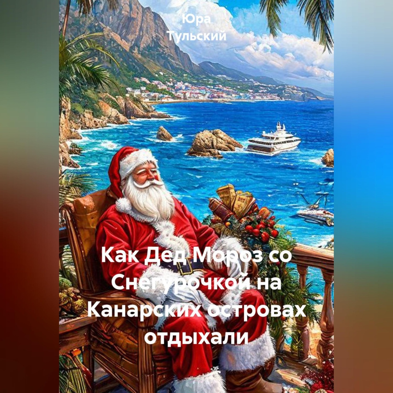 Обложка книги «Как Дед Мороз со Снегурочкой на Канарских островах отдыхали»