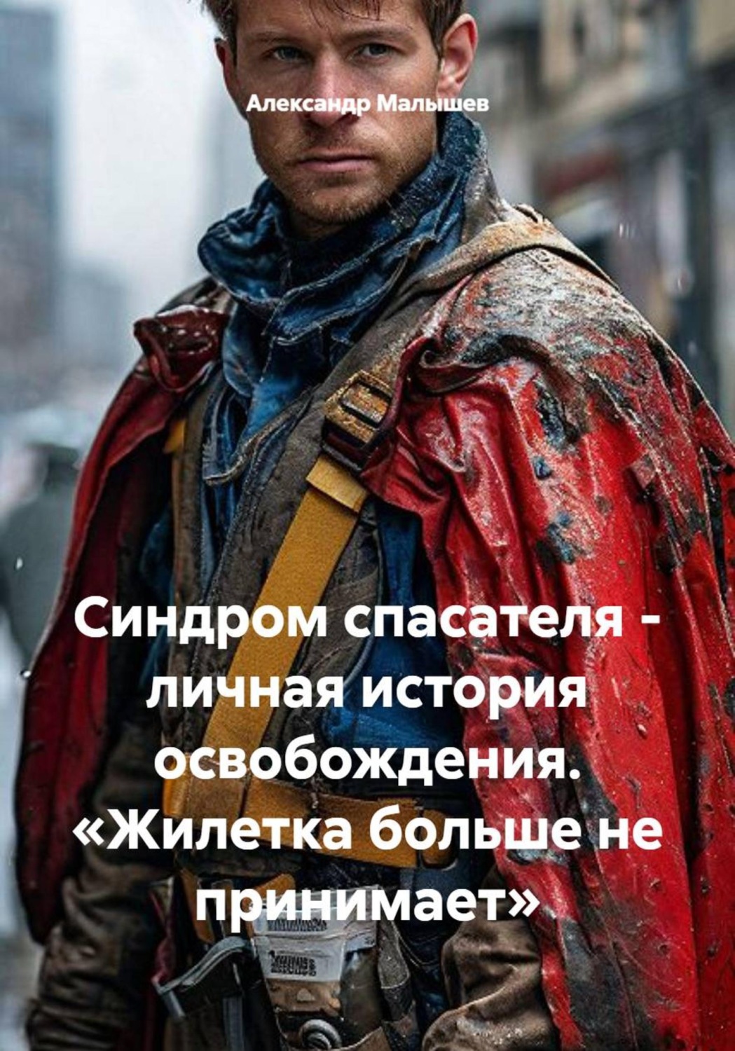Обложка книги «Синдром спасателя - личная история освобождения. «Жилетка больше не принимает»»