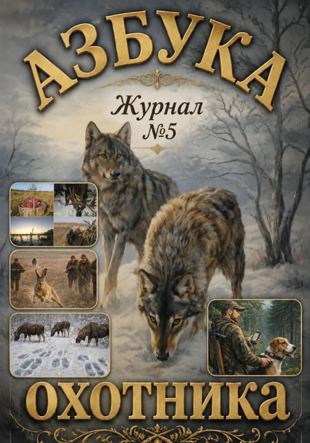Обложка книги «Азбука охотника. Журнал номер 5»