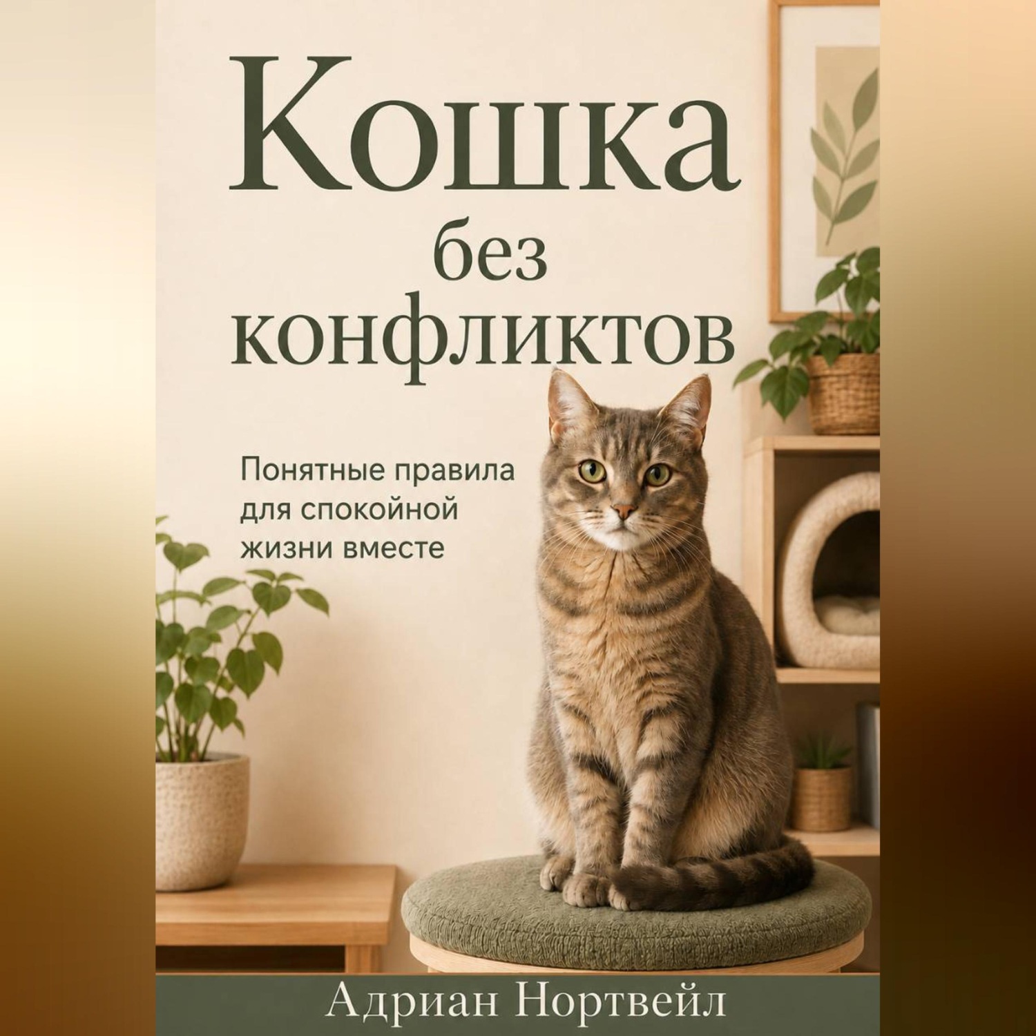 Обложка книги «Кошка по правилам. Как добиться спокойного поведения без криков и наказаний»
