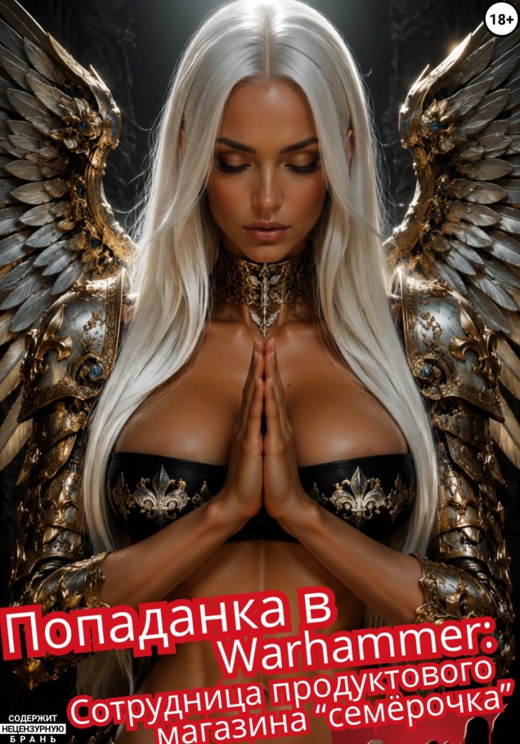 Обложка книги «Попаданка в Warhammer - сотрудница магазина "семёрочка"»