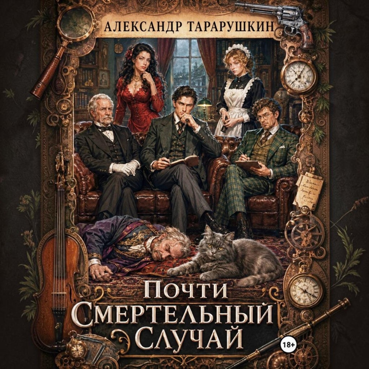 Обложка книги «Почти смертельный случай»