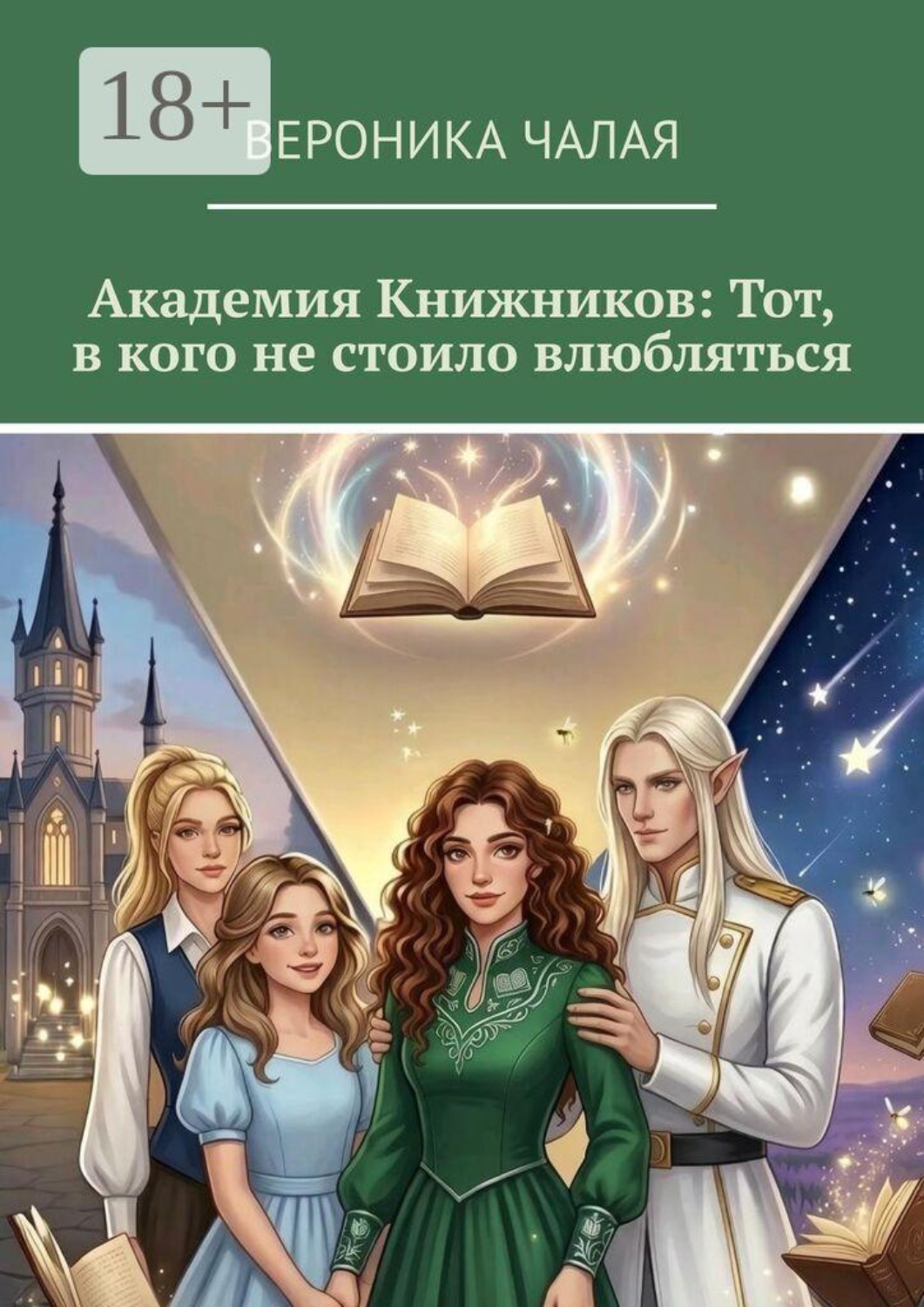 Обложка книги «Академия Книжников: тот, в кого не стоило влюбляться»