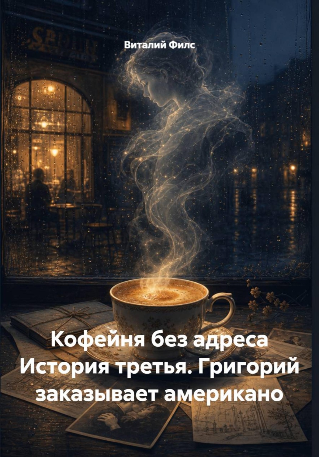 Обложка книги «Кофейня без адреса. История третья. Григорий заказывает американо»