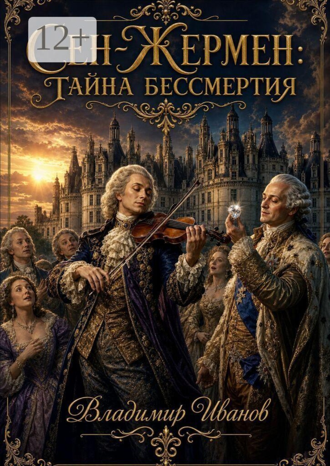 Обложка книги «Сен-Жермен: Тайна бессмертия»