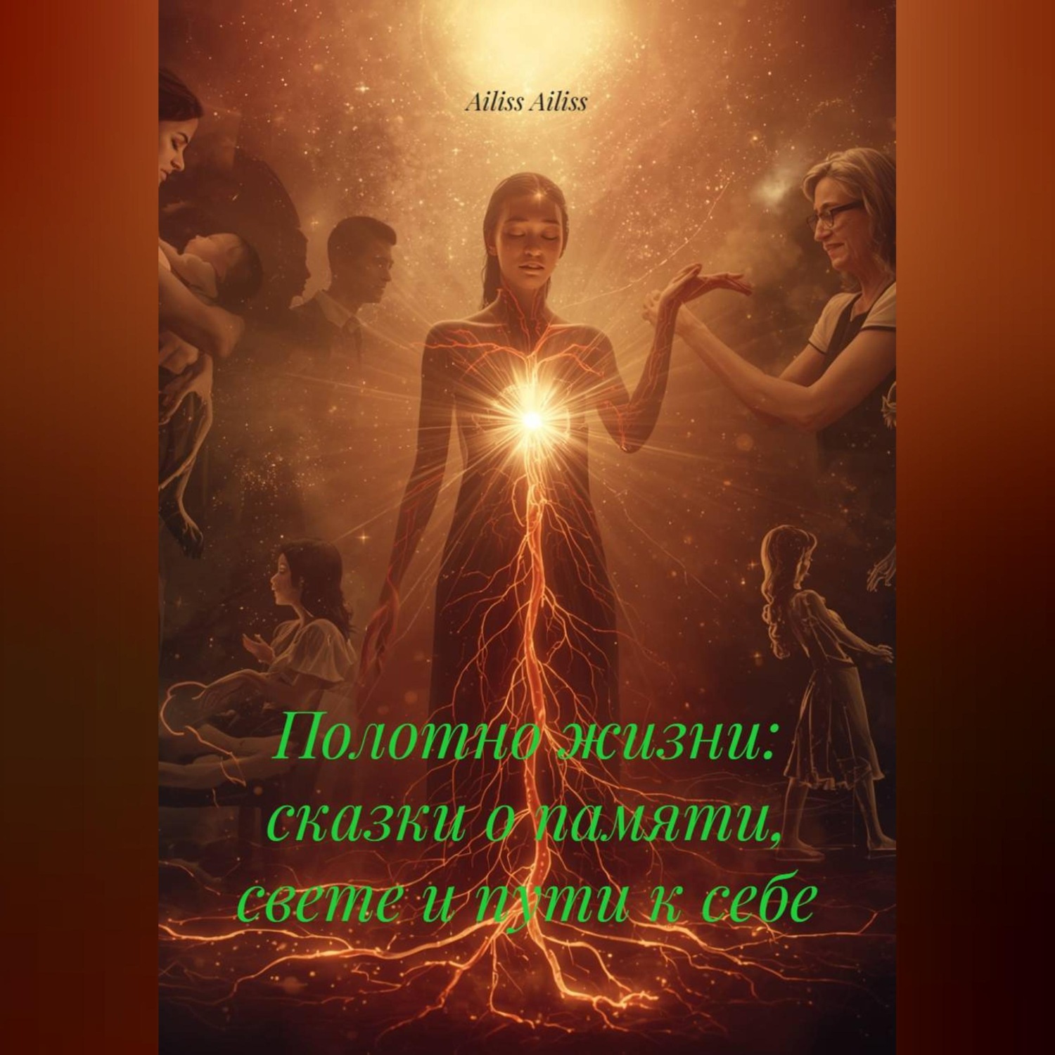 Обложка книги «Полотно жизни: сказки о памяти, свете и пути к себе»