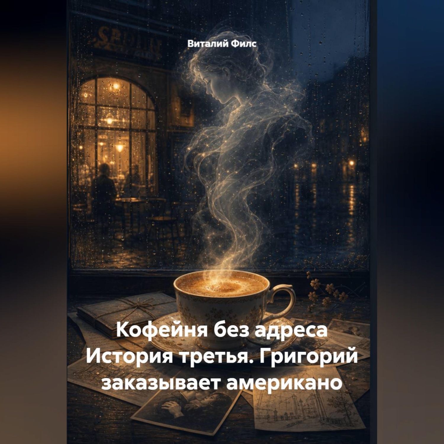 Обложка книги «Кофейня без адреса История третья. Григорий заказывает американо»