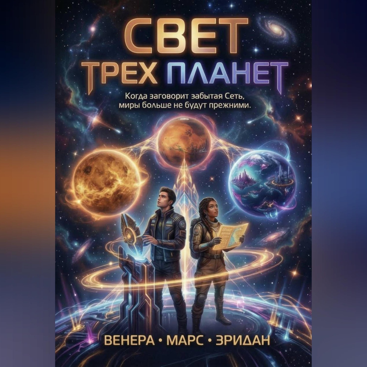 Обложка книги «Свет трех планет»