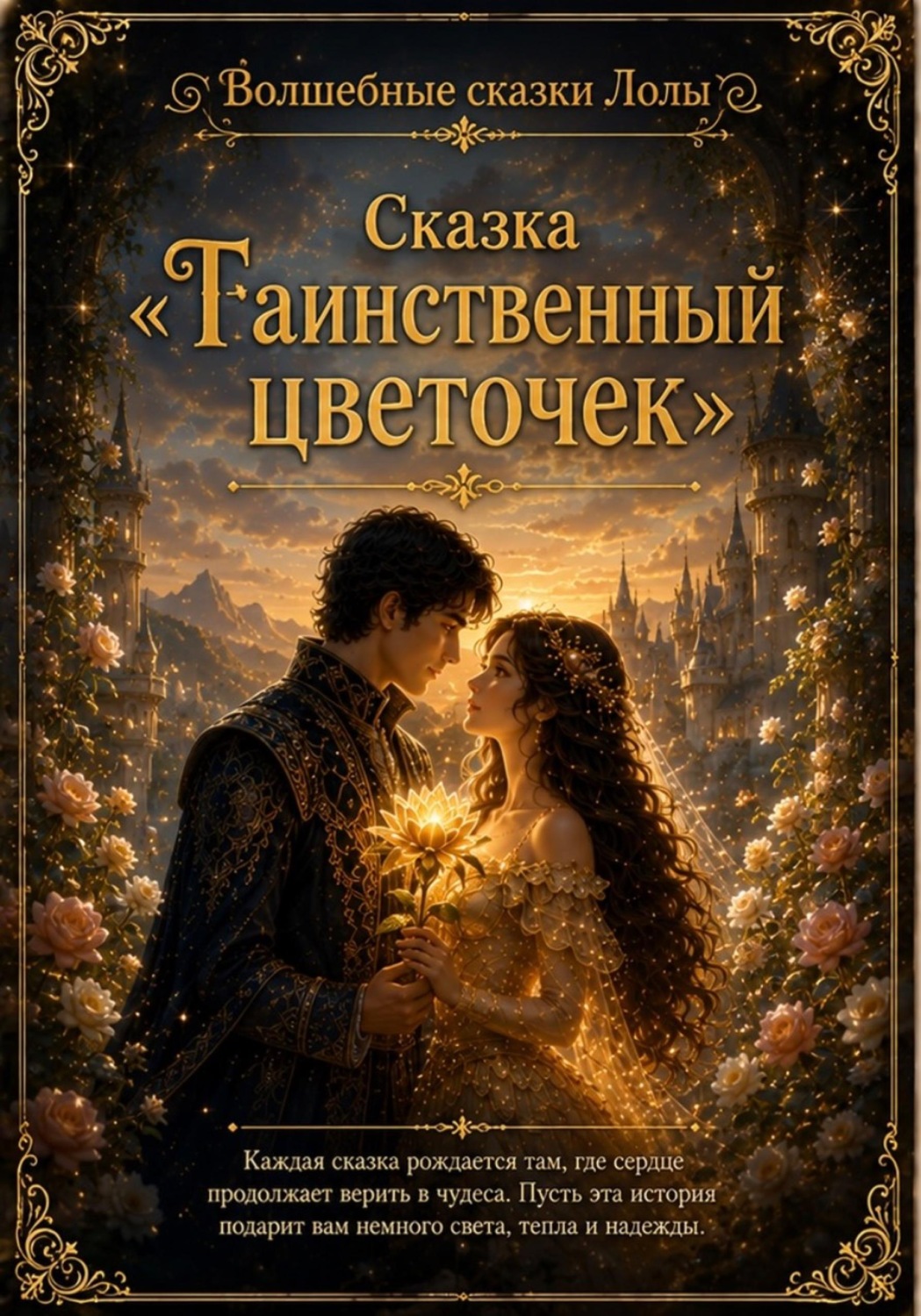Обложка книги «Сказка «Таинственный цветочек»»