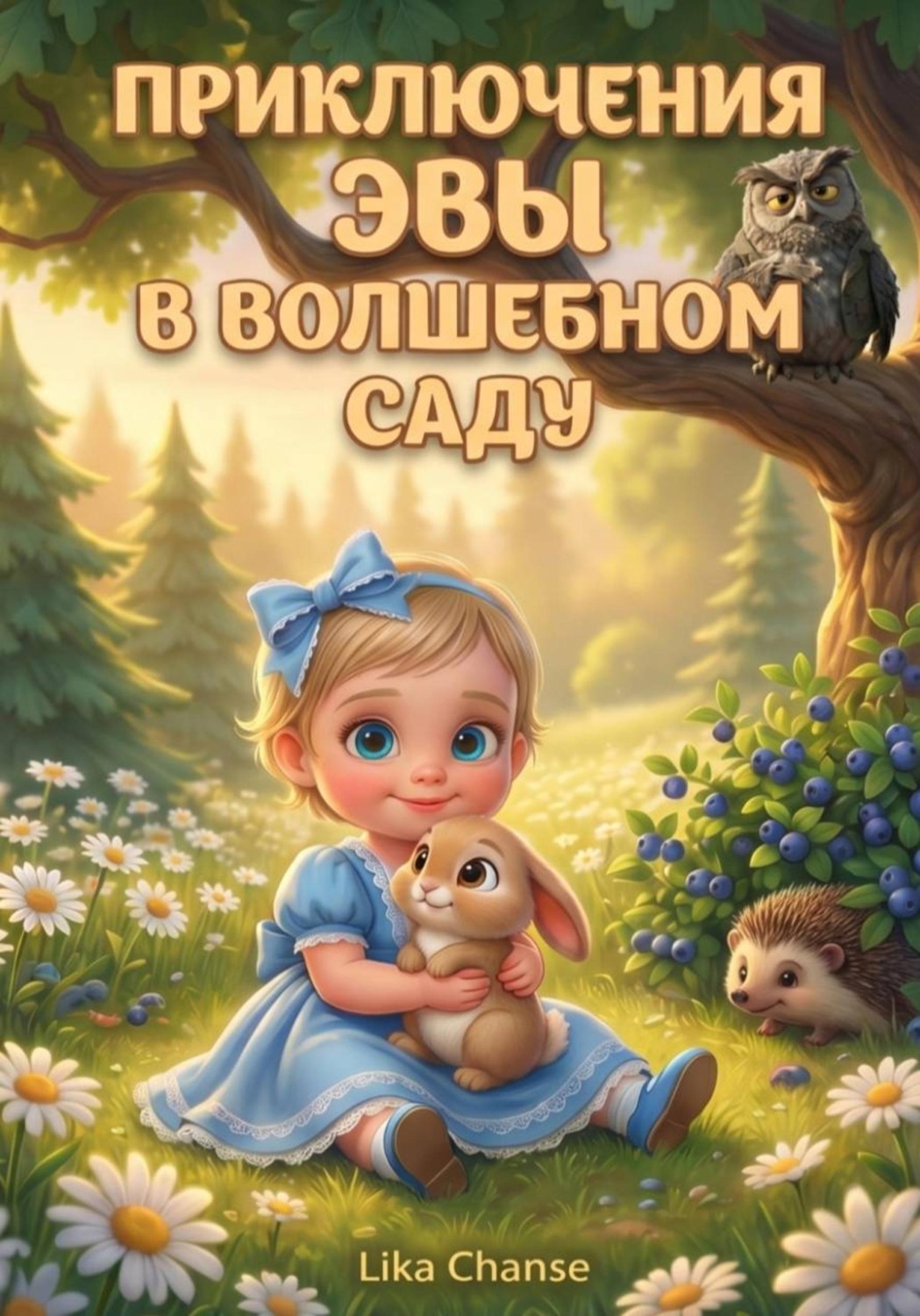 Обложка книги «Приключения Эвы в волшебное саду»
