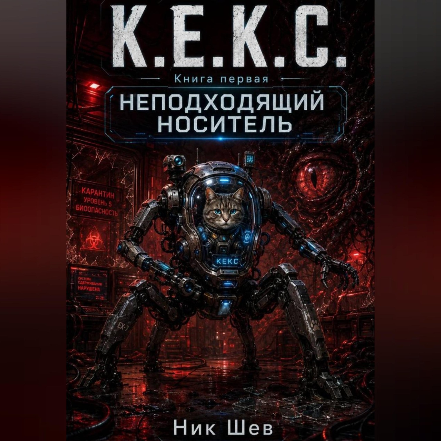 Обложка книги «К.Е.К.С. Неподходящий носитель»