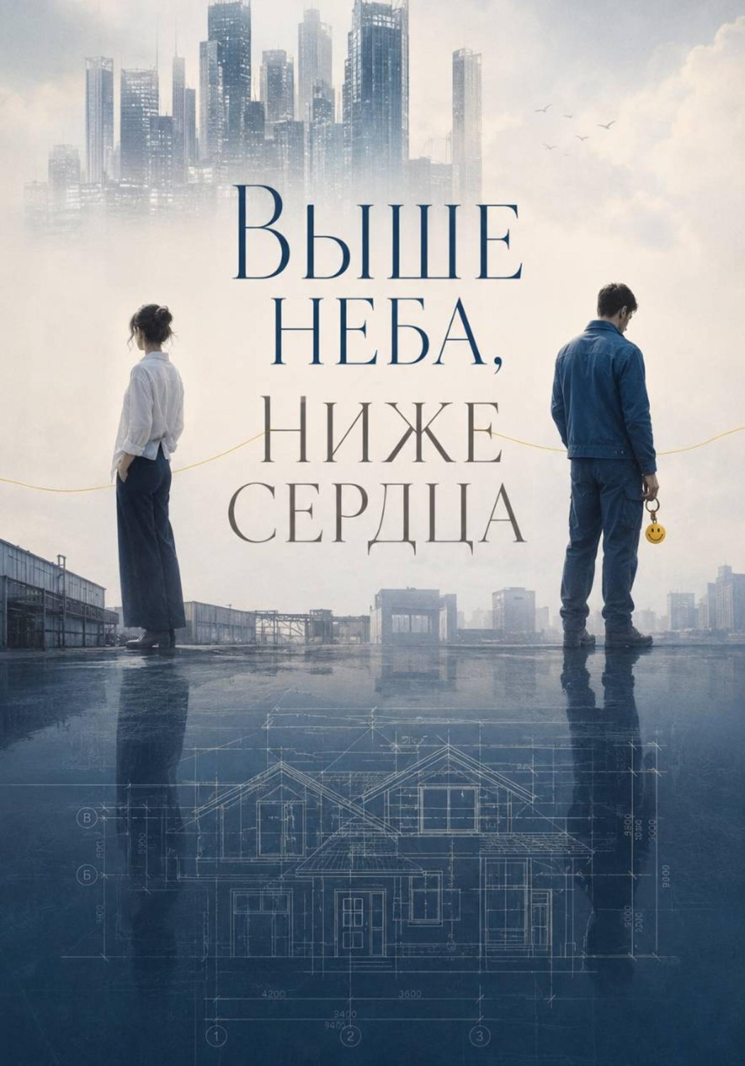 Обложка книги «Выше неба, ниже сердца»