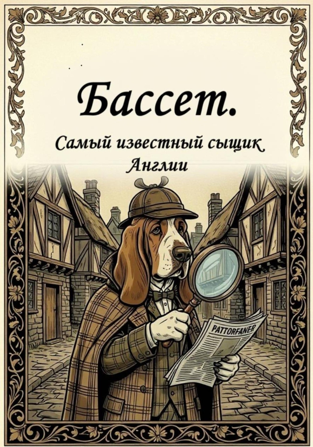 Обложка книги «Бассет. Самый известный сыщик Англии»