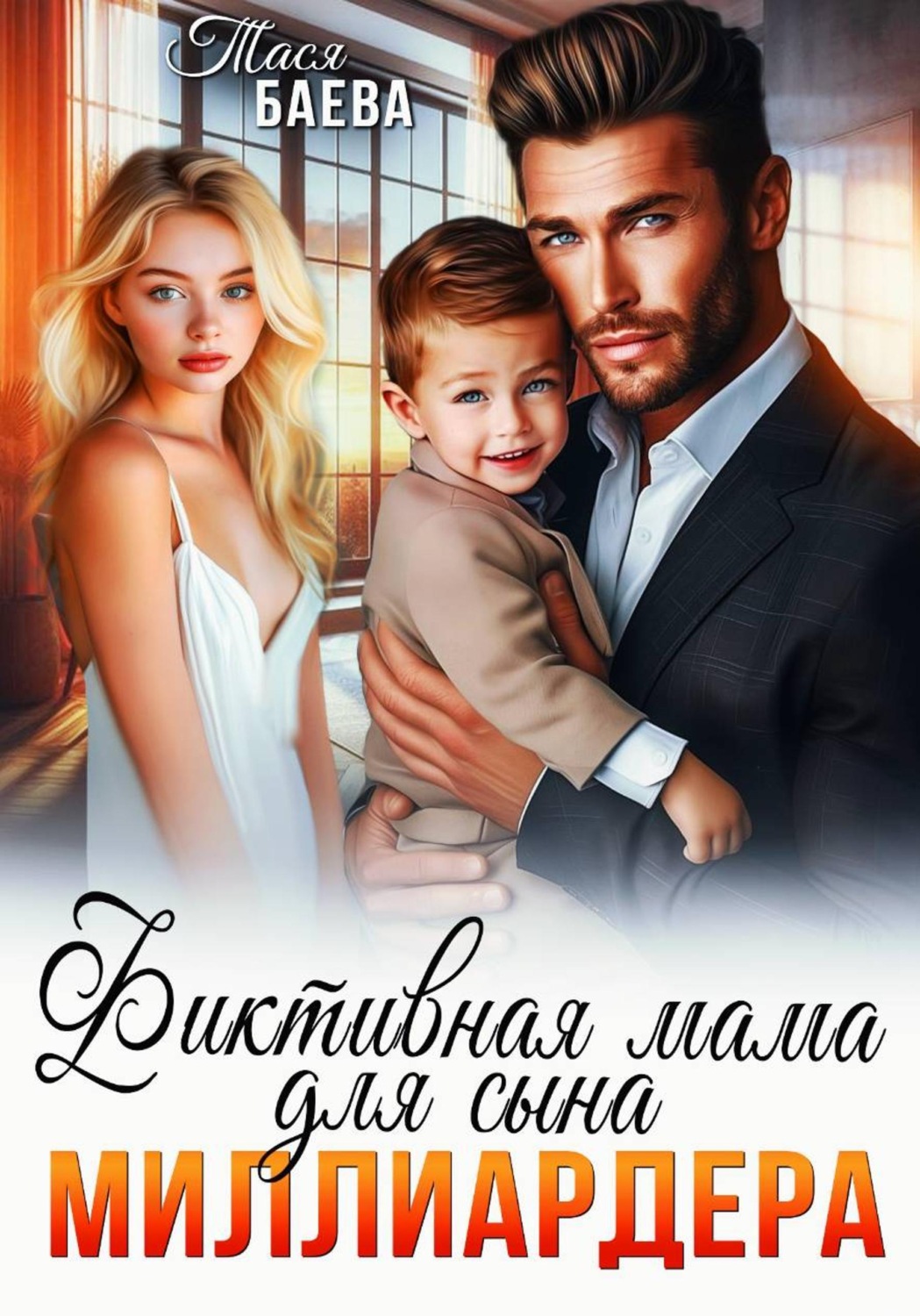Обложка книги «Фиктивная мама для сына миллиардера»