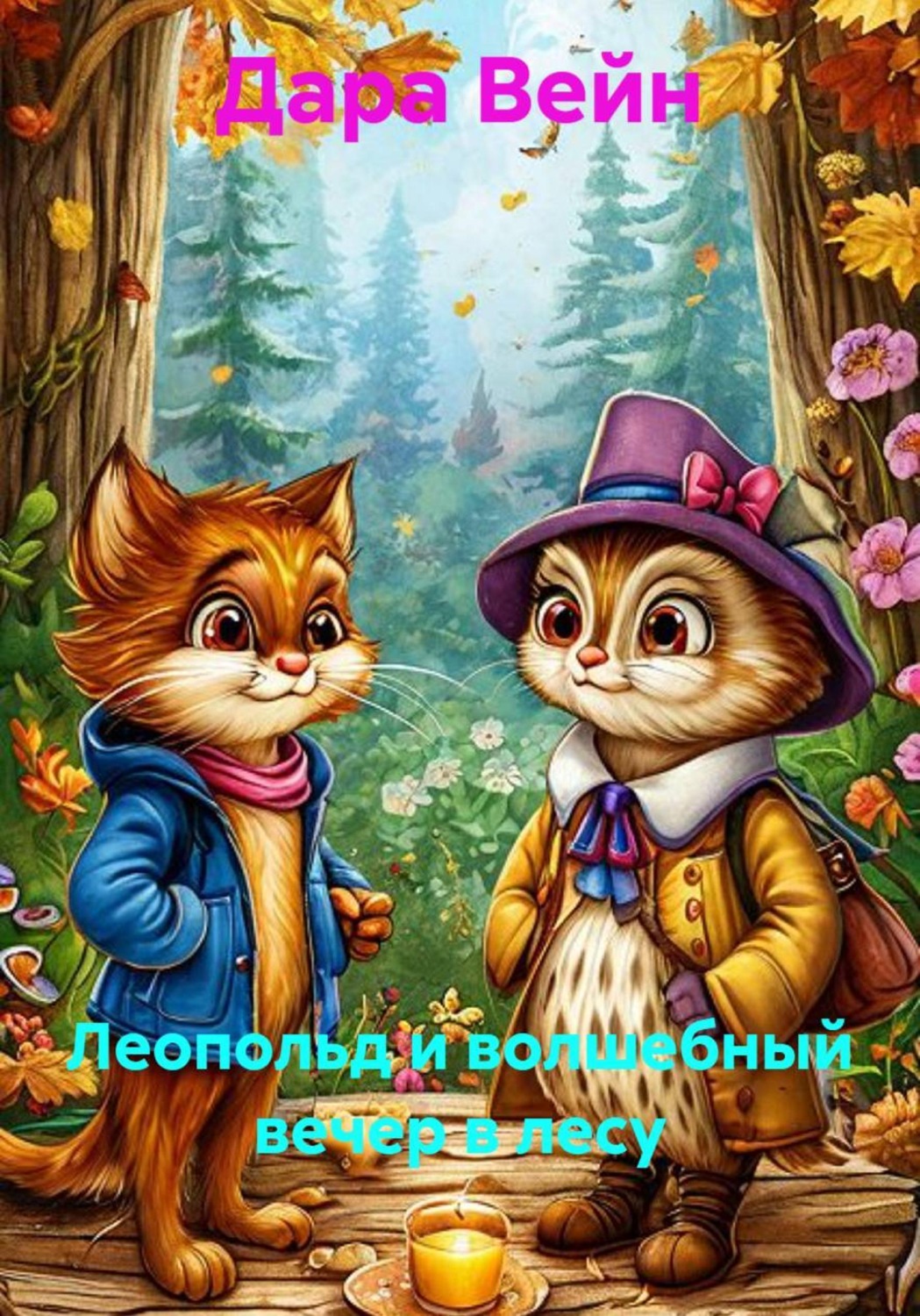 Обложка книги «Леопольд и волшебный вечер в лесу»