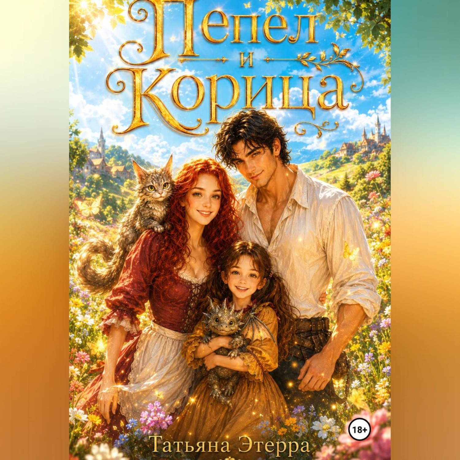 Обложка книги «Пепел и корица»