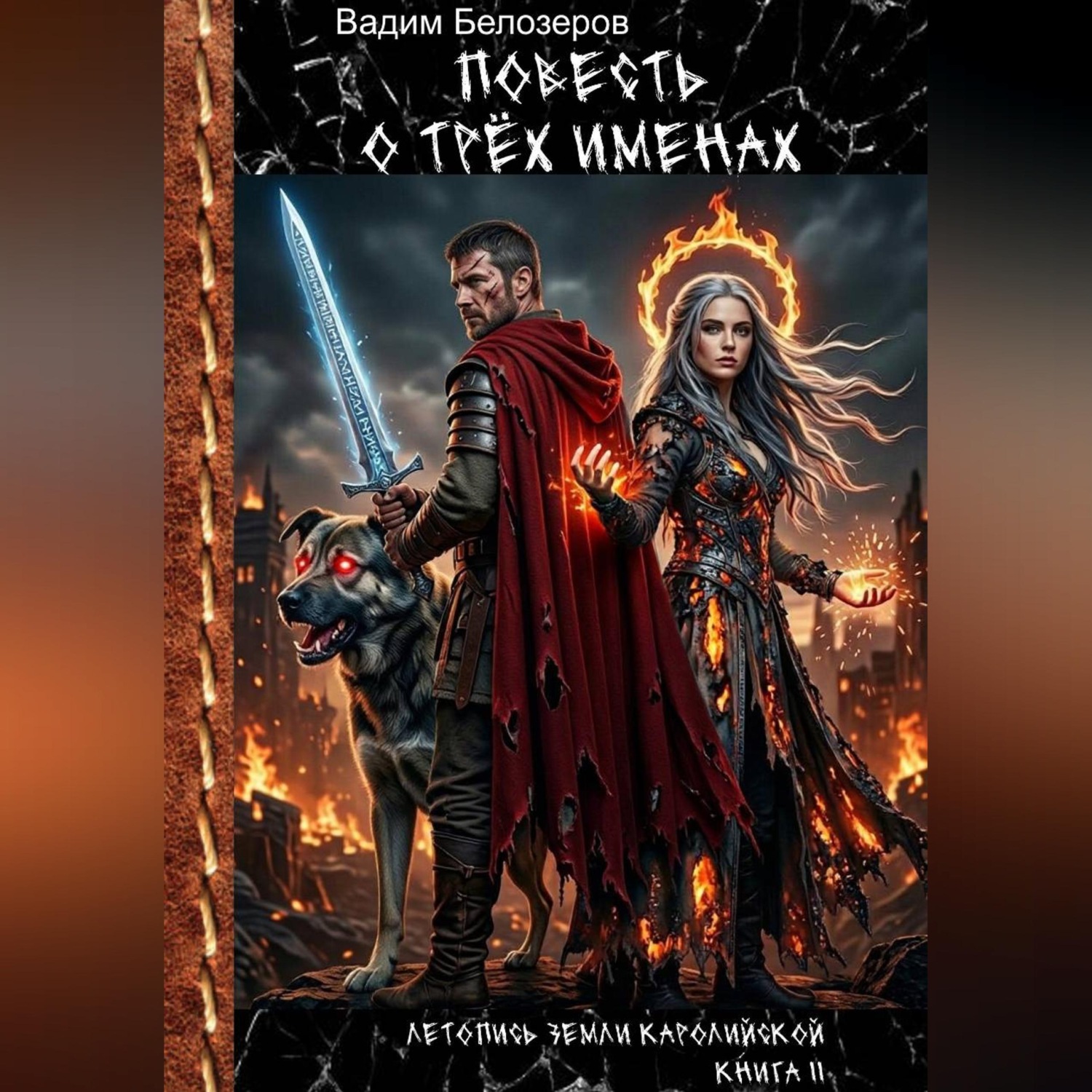 Обложка книги «Повесть о трёх именах»