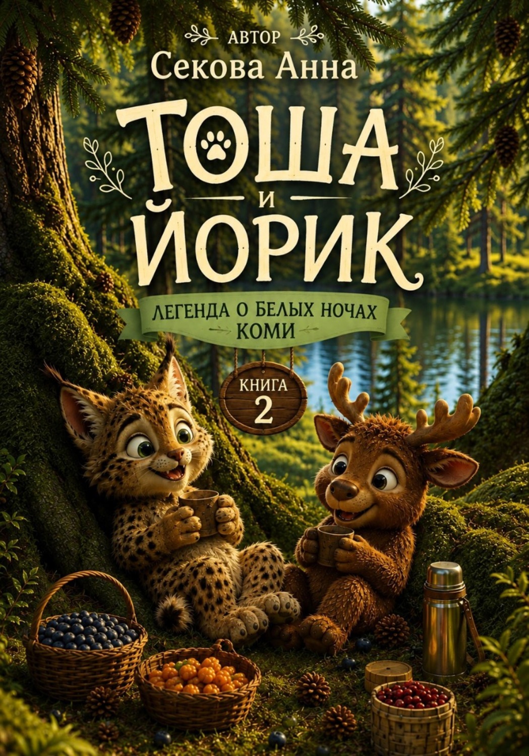 Обложка книги «Тошка и Йорик 2. Легенда о белых ночах»
