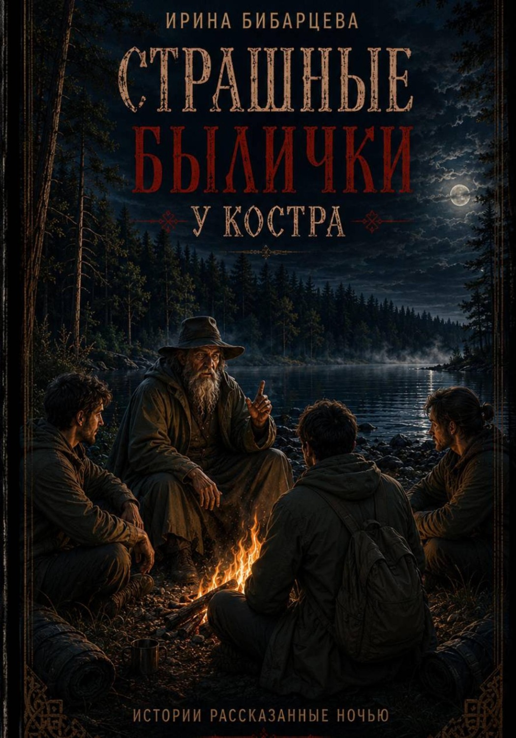 Обложка книги «Страшные былички у костра»