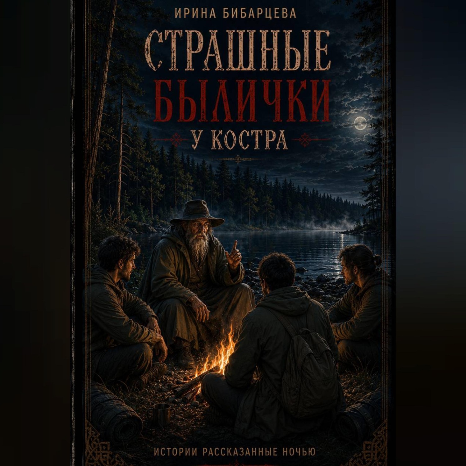 Обложка книги «Страшные былички у костра»