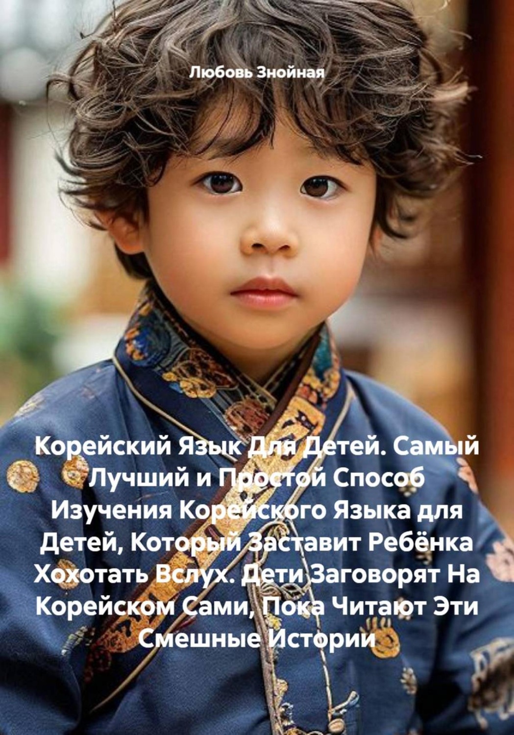 Обложка книги «Корейский Язык Для Детей. Самый Лучший и Простой Способ Изучения Корейского Языка для Детей, Который Заставит Ребёнка Хохотать Вслух. Дети Заговорят На Корейском Сами, Пока Читают Эти Смешные Истории»