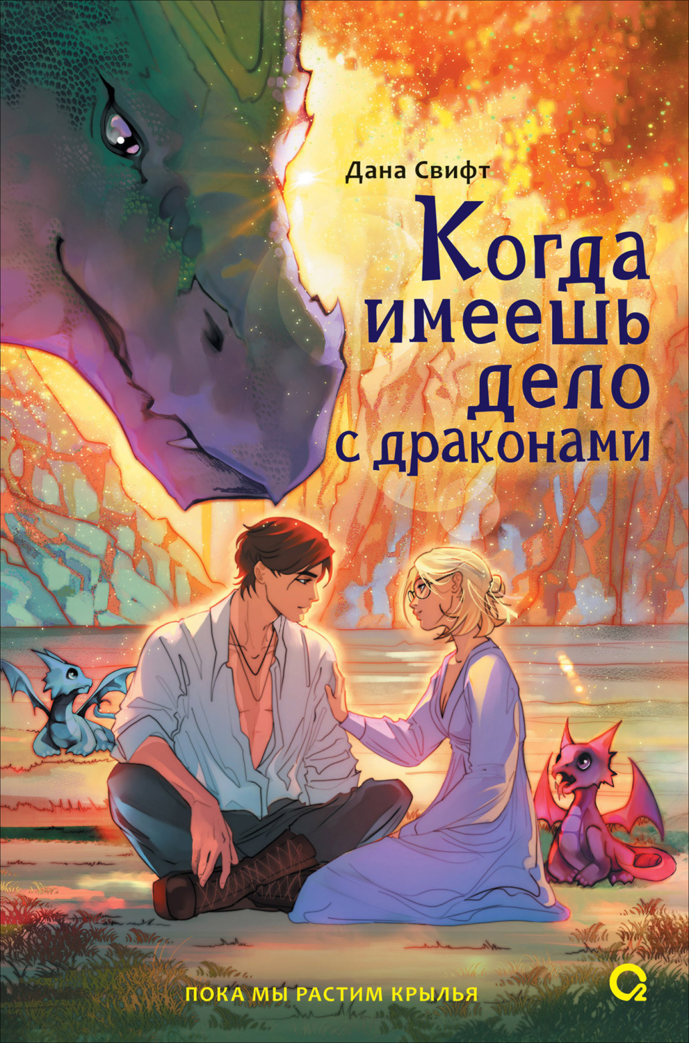 Обложка книги «Когда имеешь дело с драконами»
