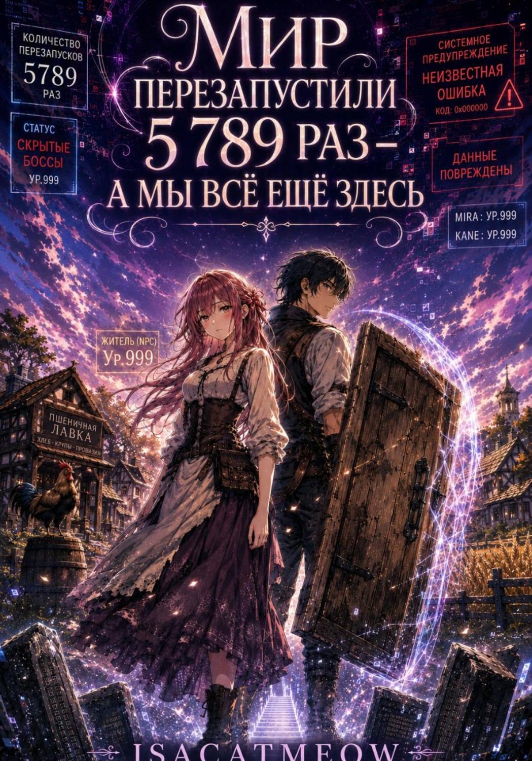 Обложка книги «Мир перезапустили 5 789 раз — а мы всё ещё здесь»