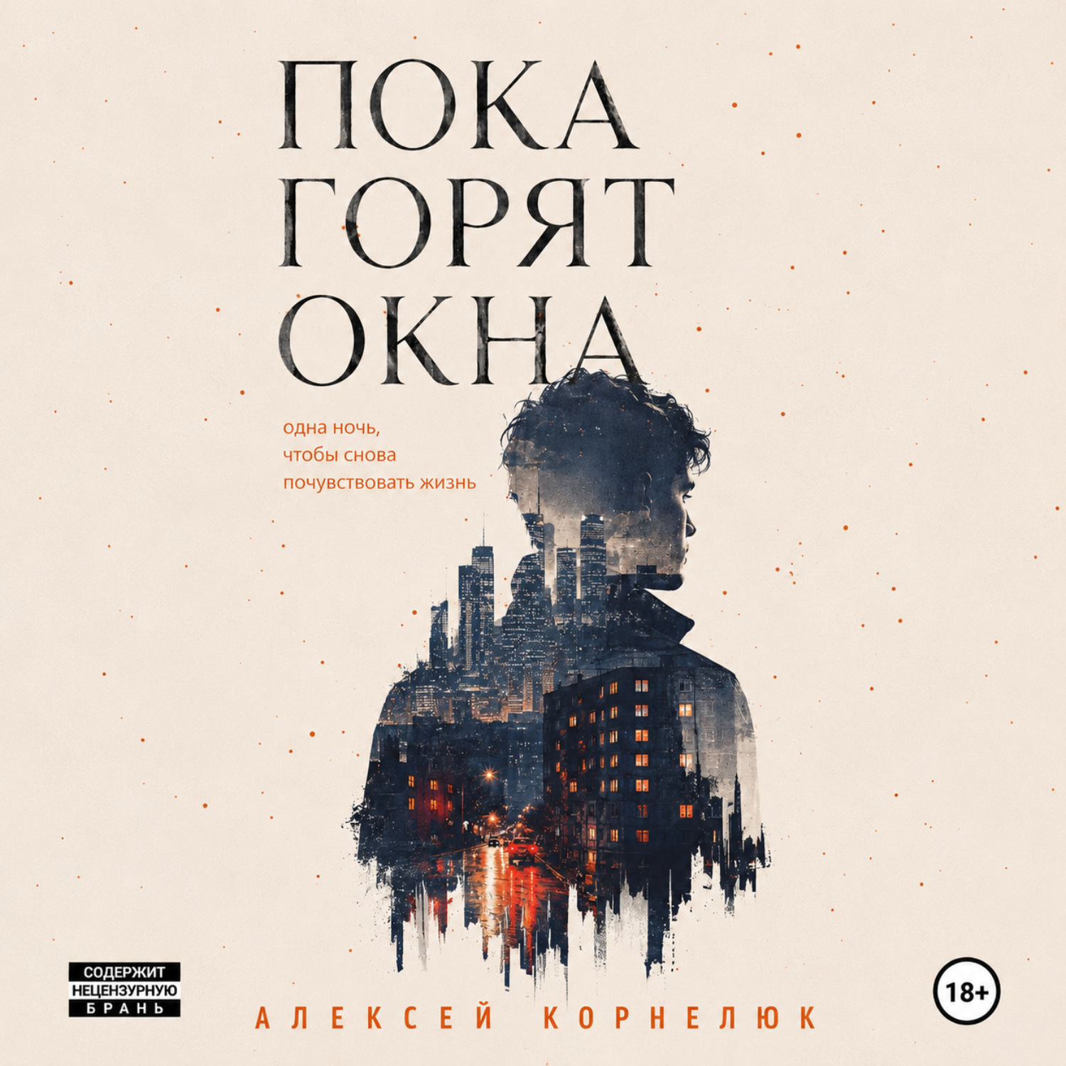 Обложка книги «Пока горят окна. Одна ночь, чтобы снова почувствовать жизнь»