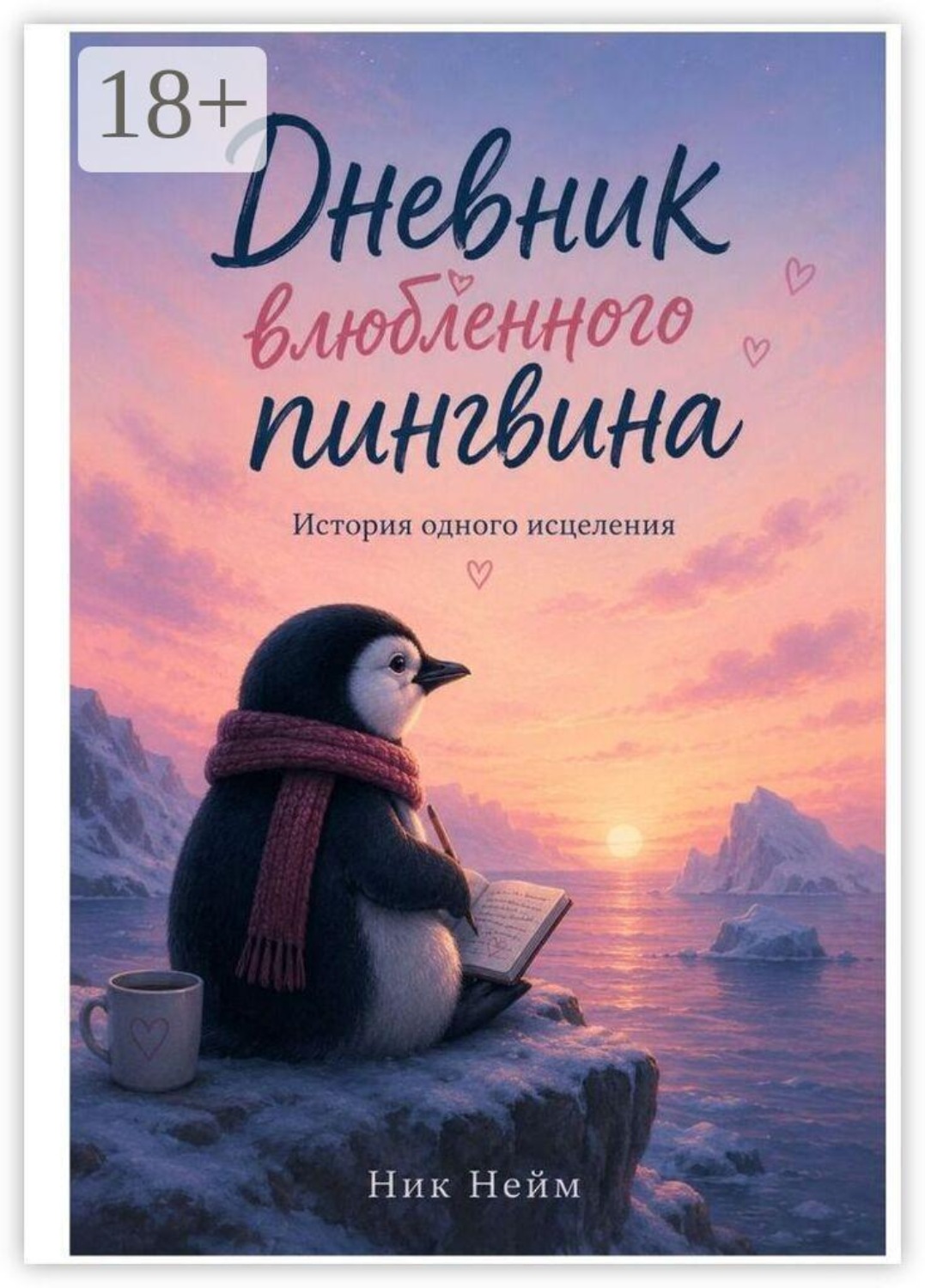 Обложка книги «Дневник влюбленного пингвина. История одного исцеления»