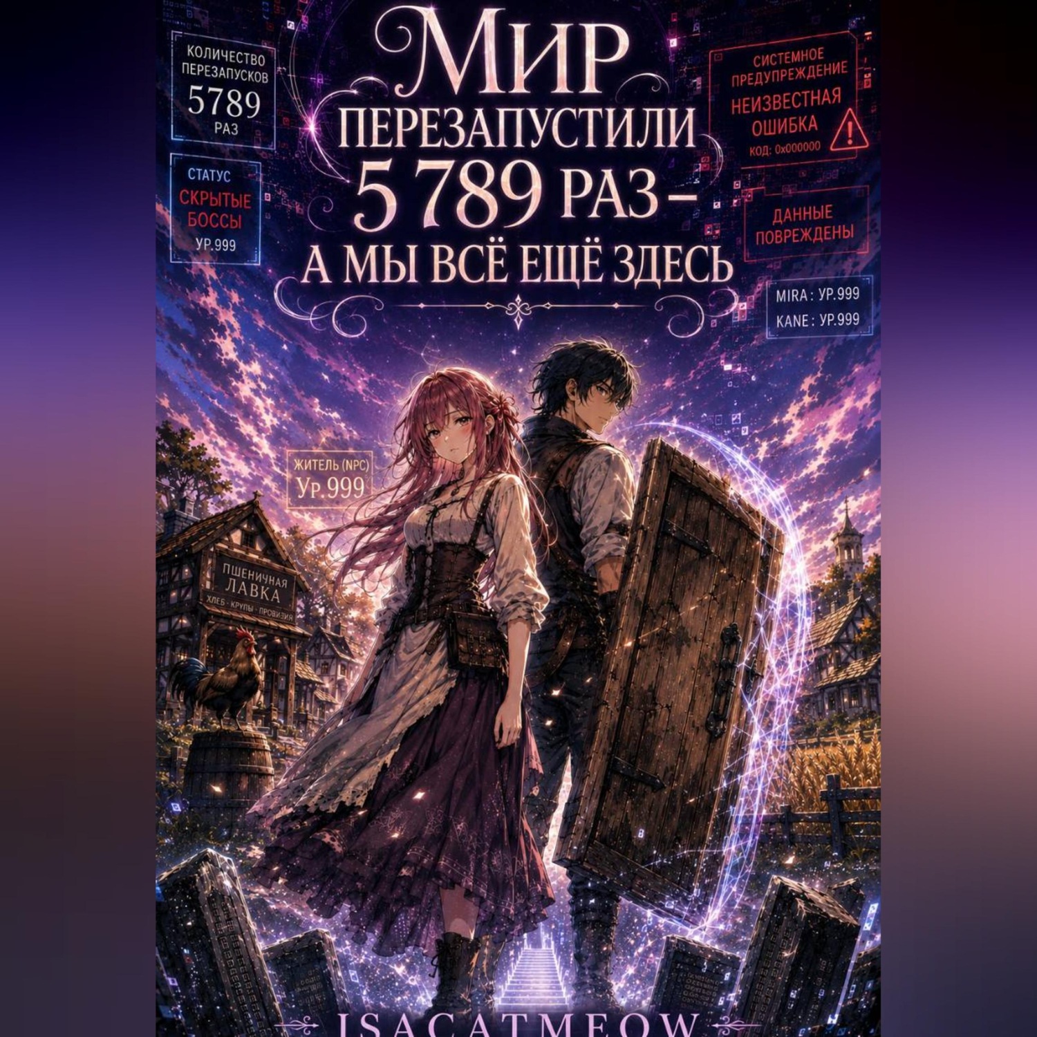 Обложка книги «Мир перезапустили 5 789 раз — а мы всё ещё здесь»