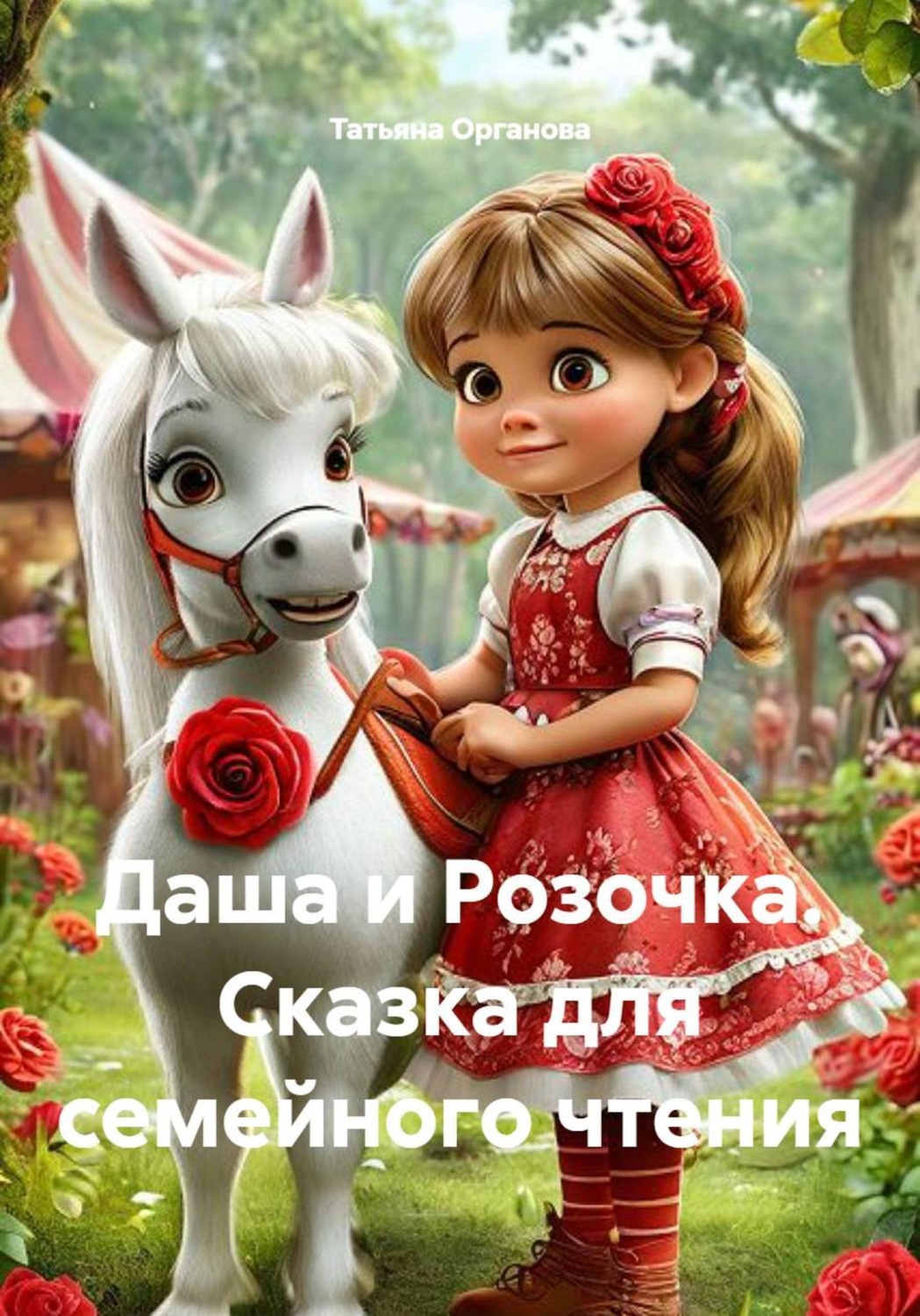Обложка книги «Даша и Розочка. Сказка для семейного чтения»