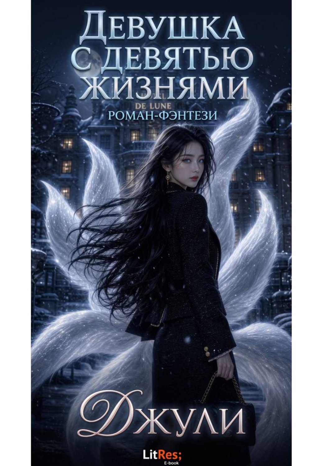 Обложка книги «Девушка с девятью жизнями»
