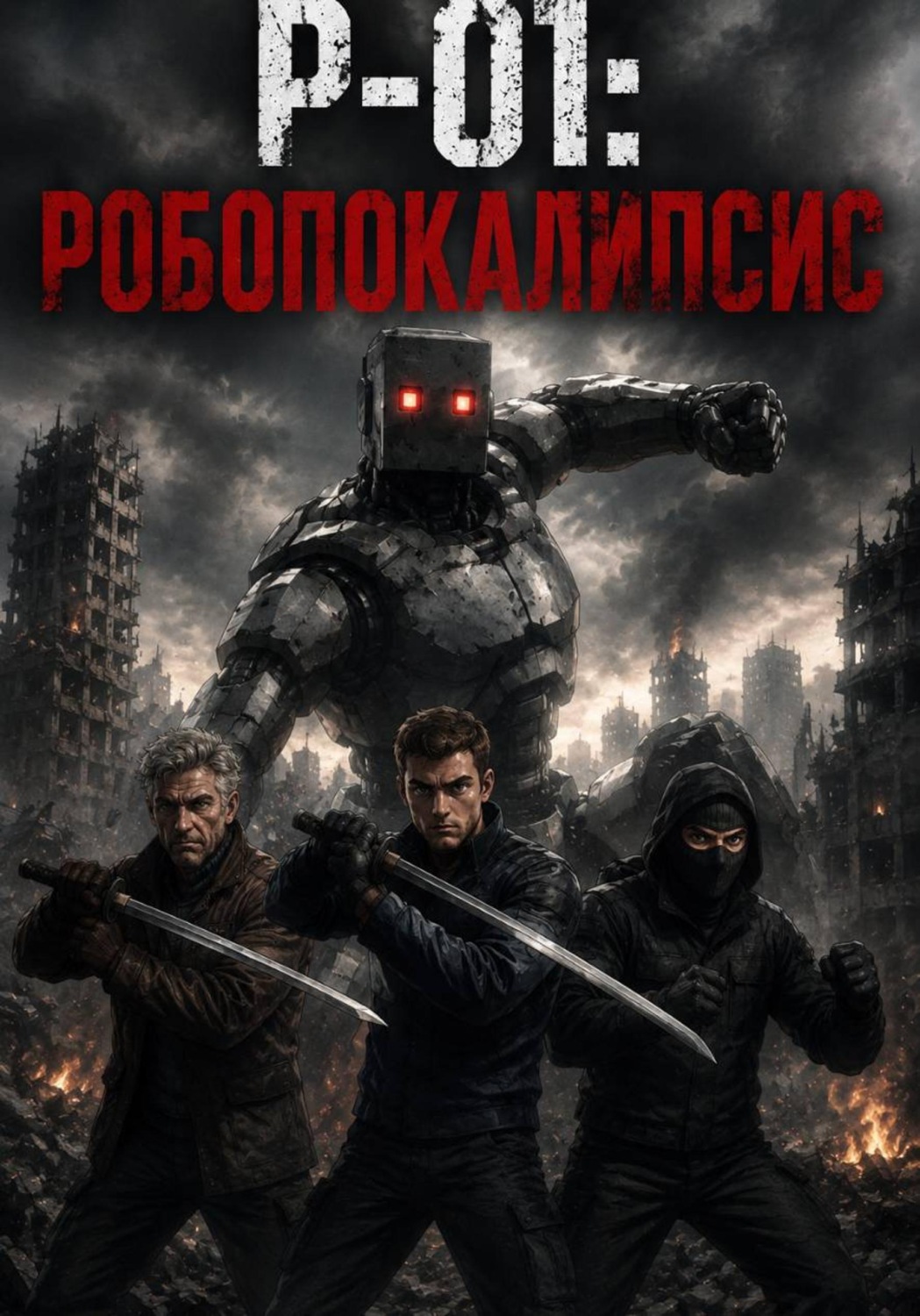 Обложка книги «Р-01: Робопокалипсис»