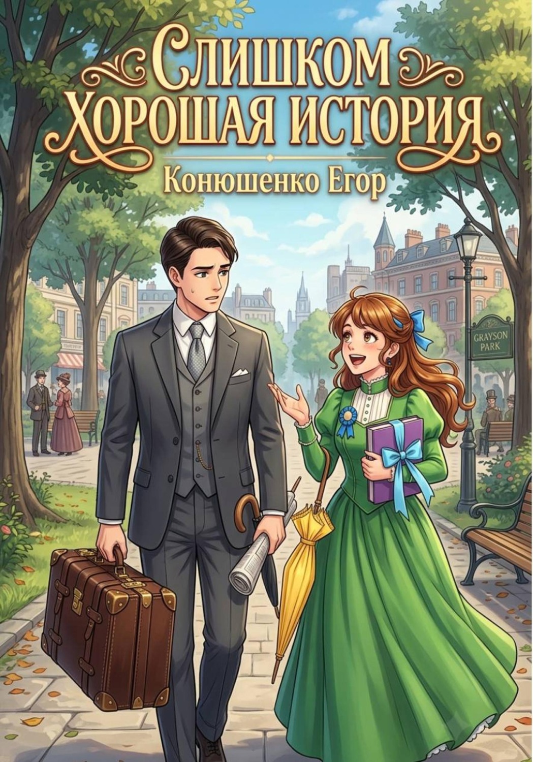 Обложка книги «Слишком Хорошая История»