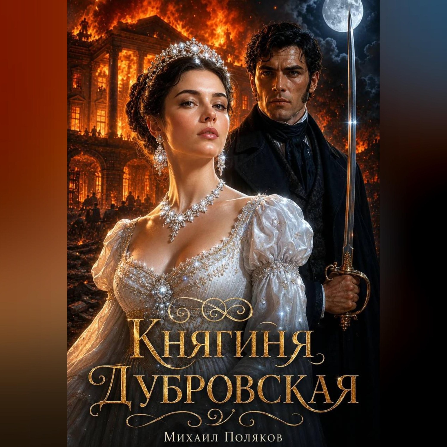 Обложка книги «Княгиня Дубровская»
