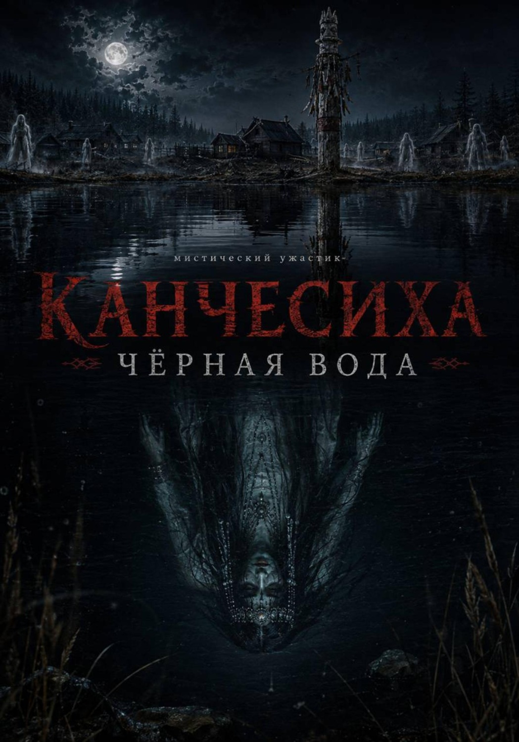 Обложка книги «Канчесиха. Чёрная вода»