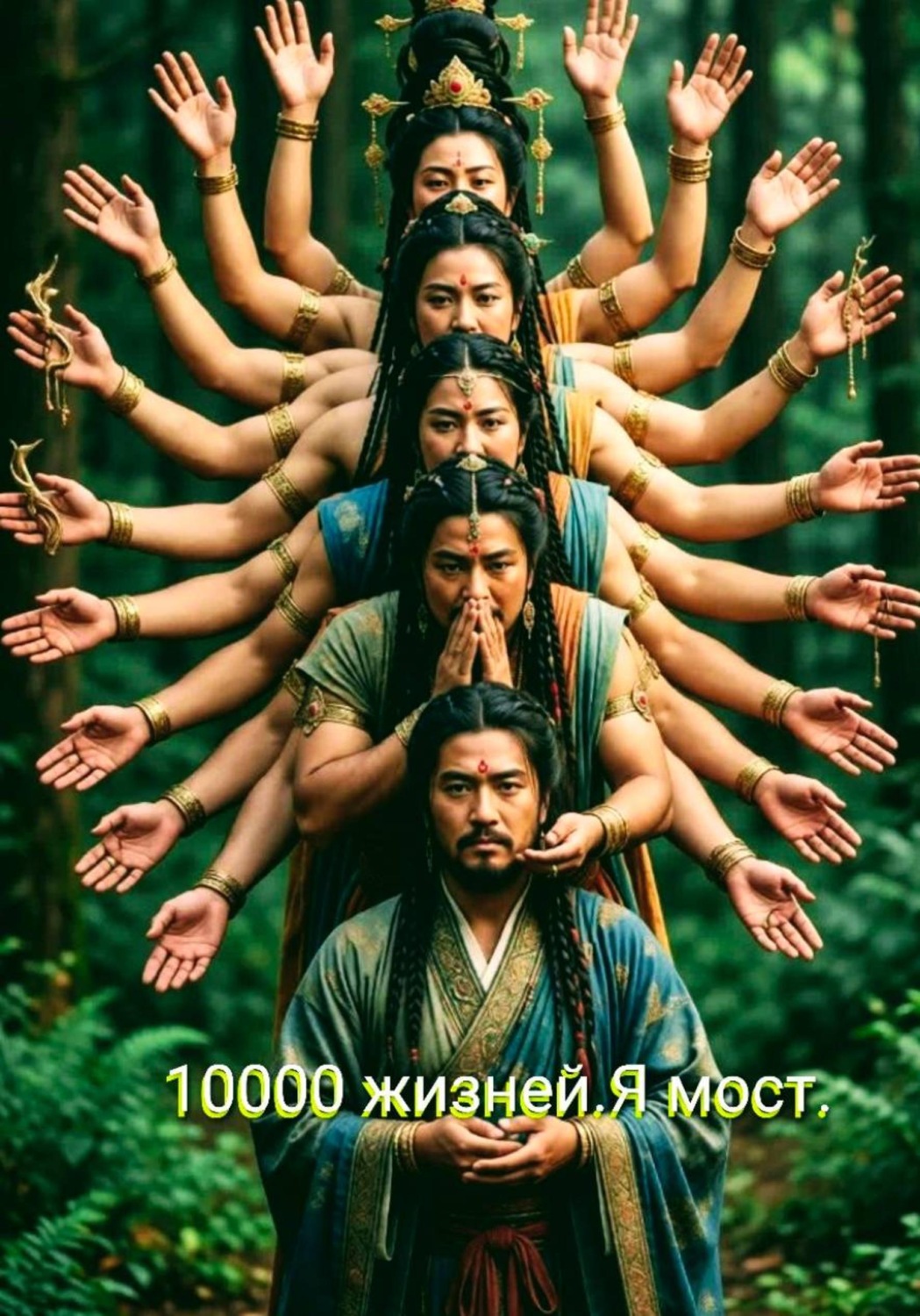 Обложка книги «10000 жизней.Я мост.»