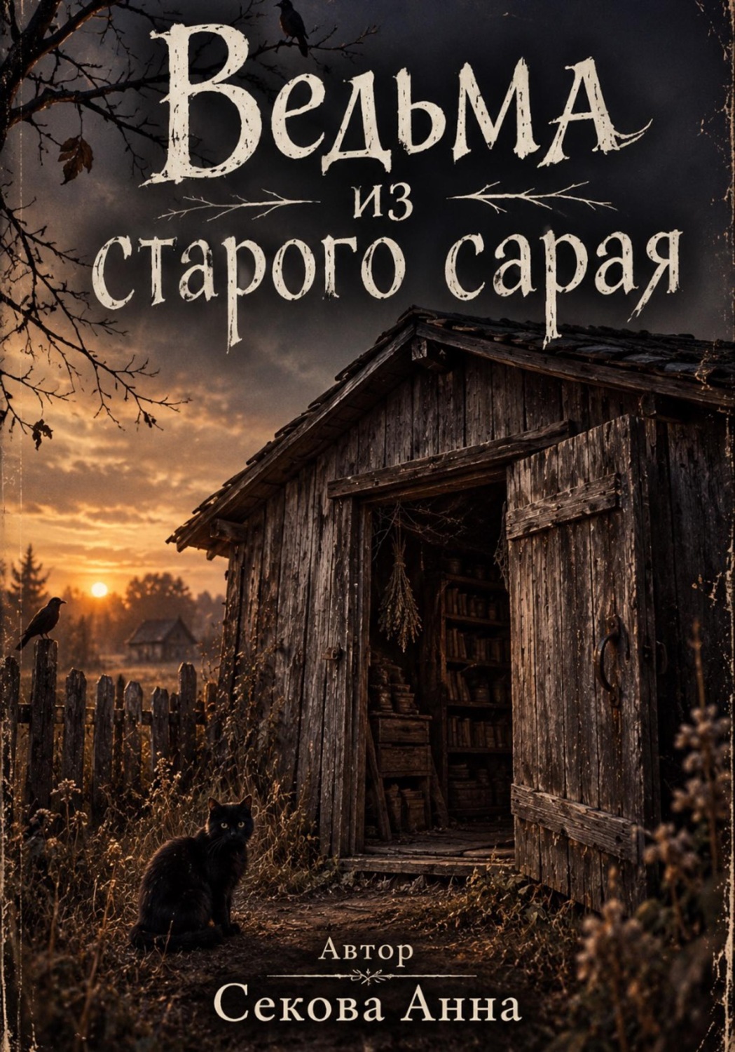 Обложка книги «Ведьма из старого сарая»