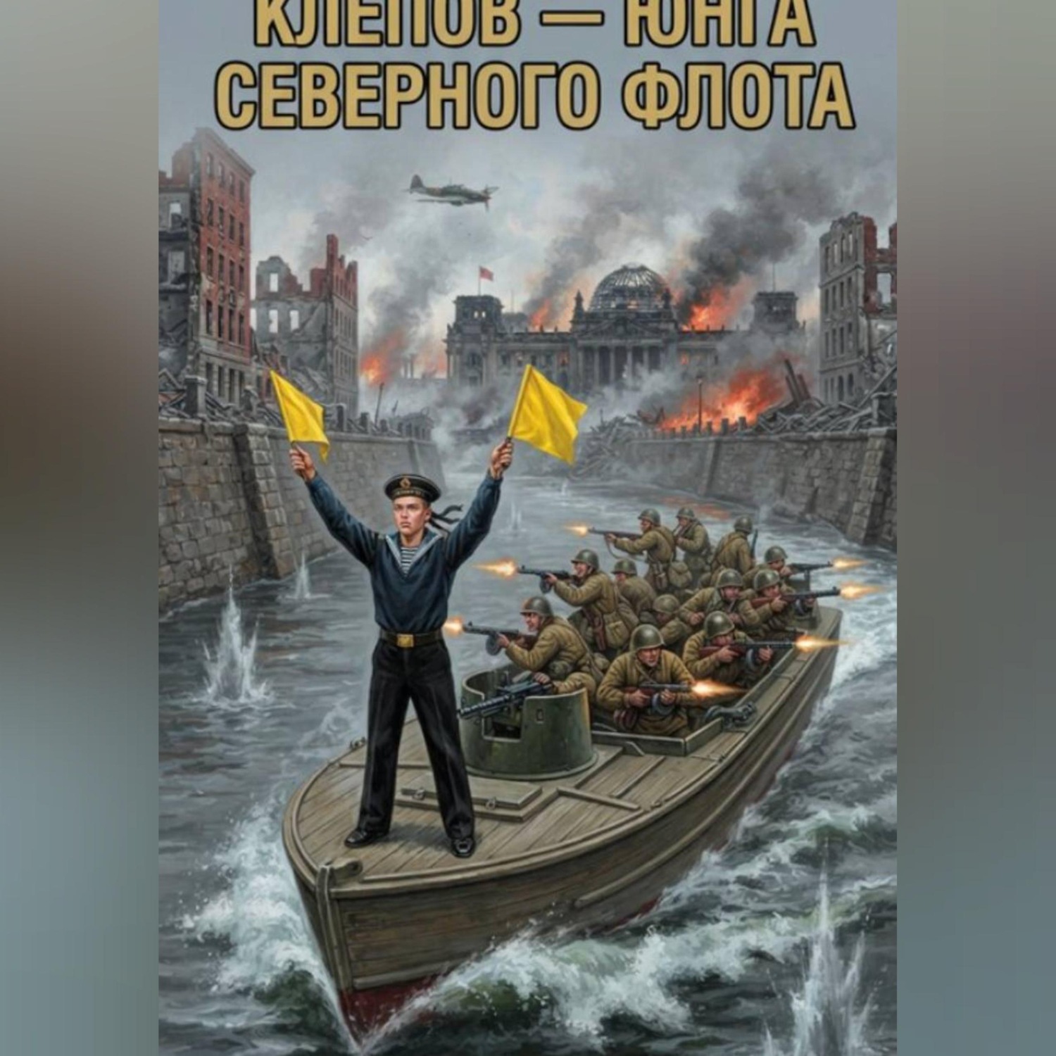 Обложка книги «ВИКТОР ИВАНОВИЧ КЛЕПОВ - ЮНГА СЕВЕРНОГО ФЛОТА»