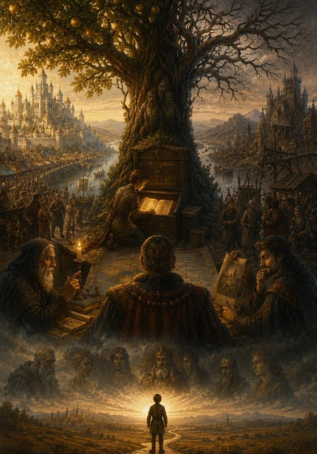 Обложка книги «Сказка о невидимой крепости»